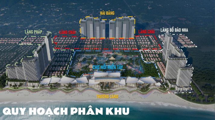 Blanca City Vũng Tàu Quy hoach phan khu